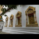 Fensteröffnungen einer Kapelle